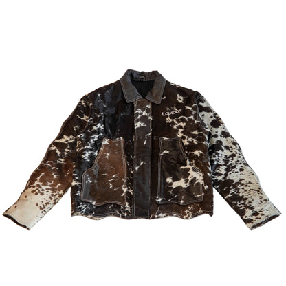 Wavy Cowhide Jacket