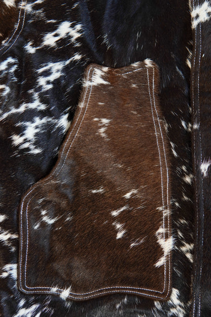 Wavy Cowhide Jacket