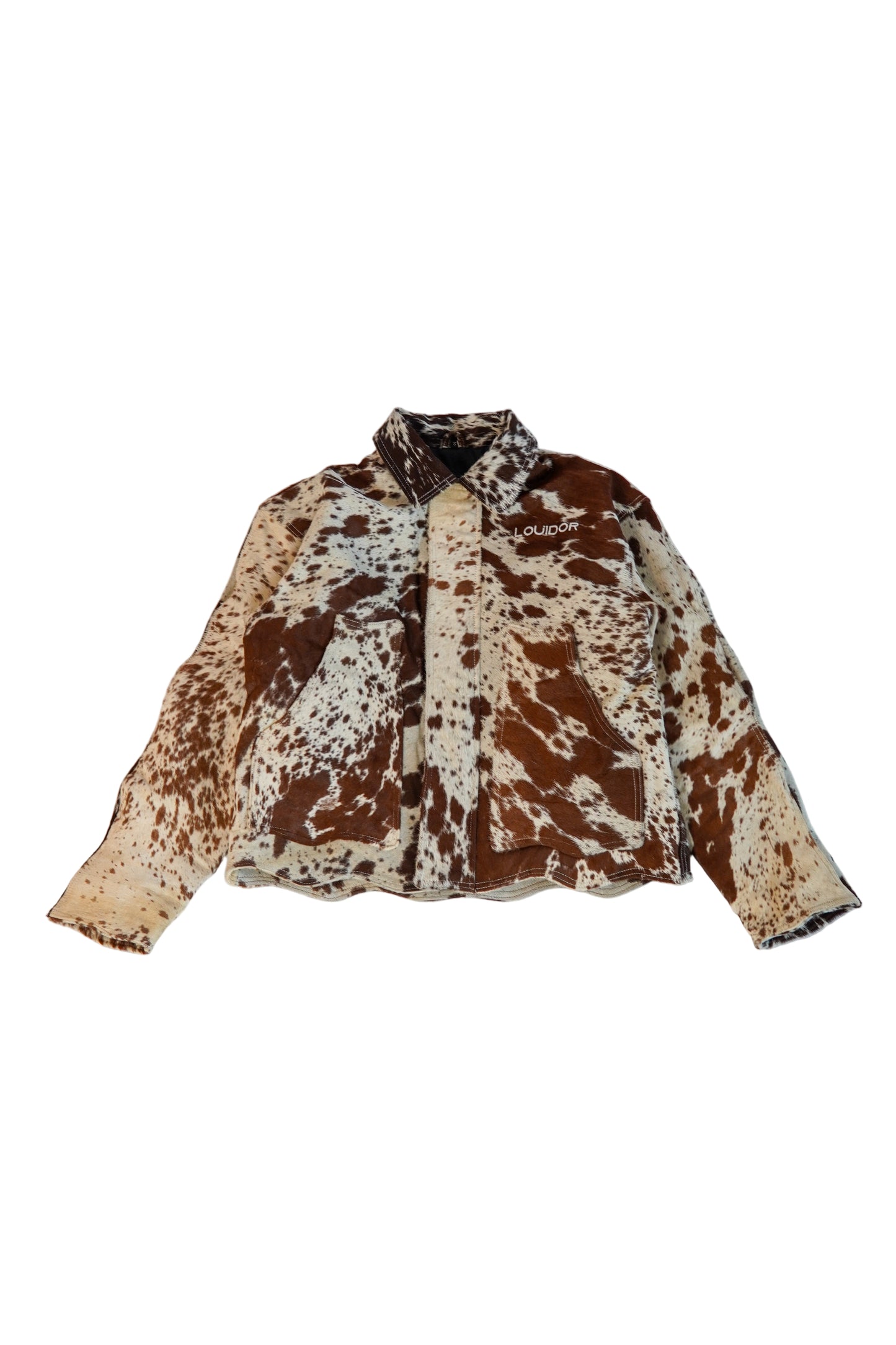 Wavy Cowhide Jacket