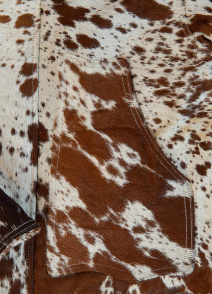 Wavy Cowhide Jacket
