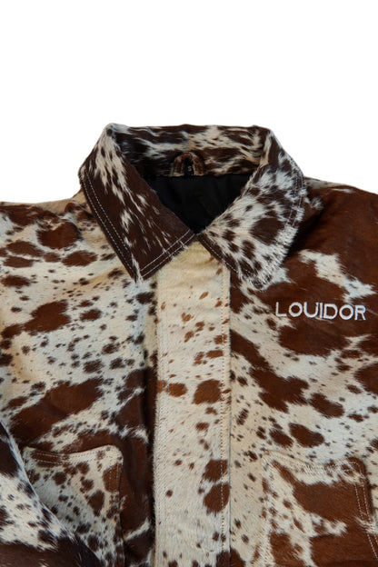 Wavy Cowhide Jacket