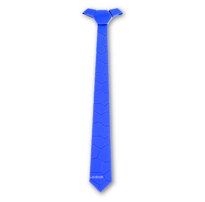 Aura Tie - Blue Shatter