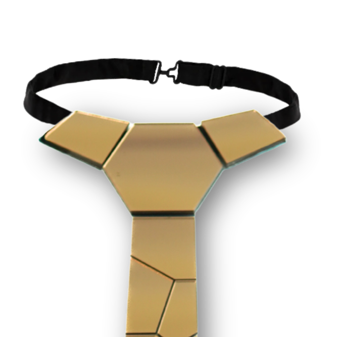 Aura Tie - Bronze Shatter