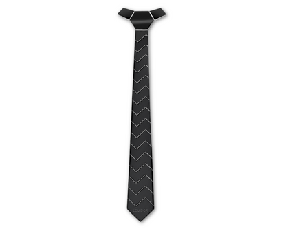 Aura Tie - Black Bolt