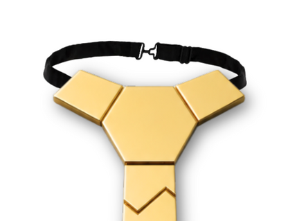Aura Tie - Gold Bolt
