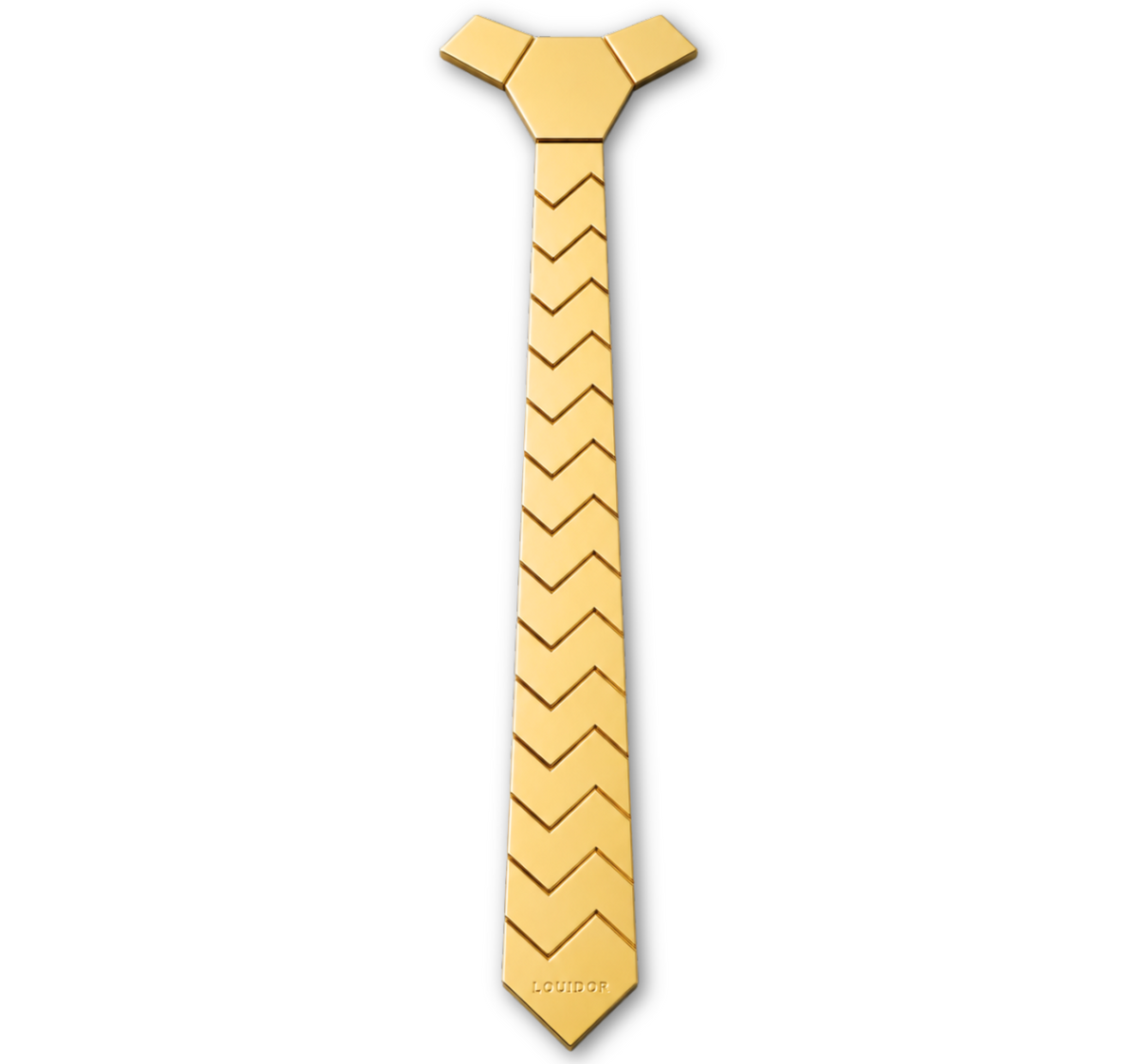 Aura Tie - Gold Bolt