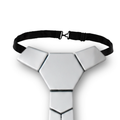 Aura Tie - Silver Prism